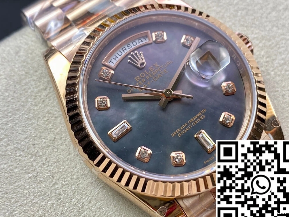 Rolex Rose GM Gold Factory Day Date 118235 36MM 0503